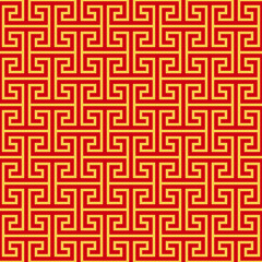 chinese geometric seamless pattern