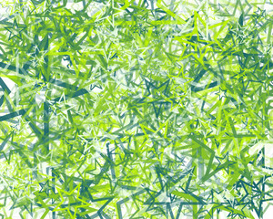 Abstract Generative Art color distributed Stars background illustration