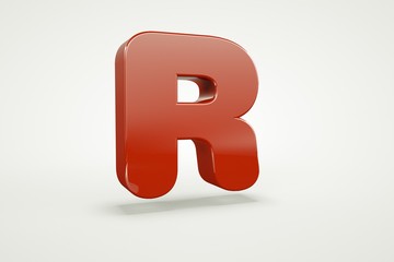 3d letter collection.letter R