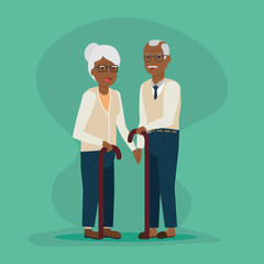 people family flat design image