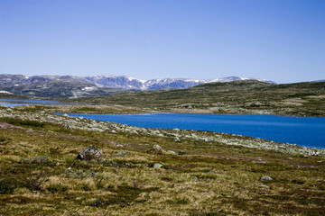 Fototapeta na wymiar the view of the glacier