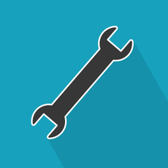 repair wrench icon- vector illustration