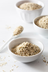 hulled hemp seeds, healthy superfood supplement
