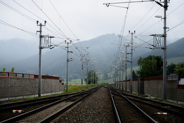 Fototapeta na wymiar Eisenbahn