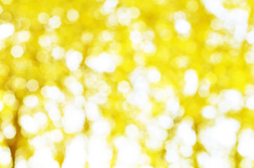 Fall blurred background. Autumnal natural bokeh for background. - Image