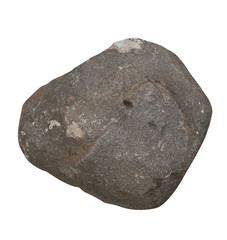 stones isolated on white background.Big granite rock stone.rock stone isolated on white background