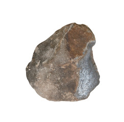 stones isolated on white background.Big granite rock stone.rock stone isolated on white background