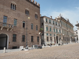 Fototapeta na wymiar Mantua - Hauptstadt der Provinz Mantua. 