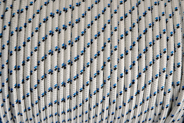 abstract background with colorful rope