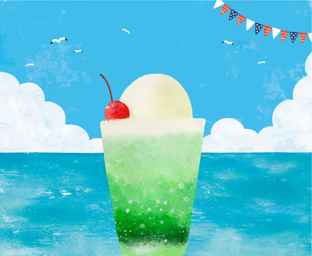 35 最適な メロンクリームソーダ 画像 ストック写真 ベクター Adobe Stock