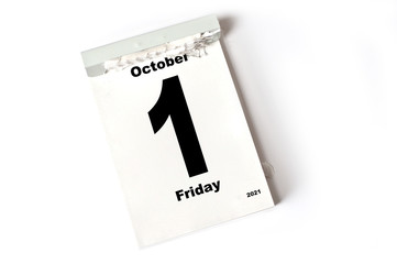 1. October 2021