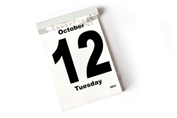 12. October 2021