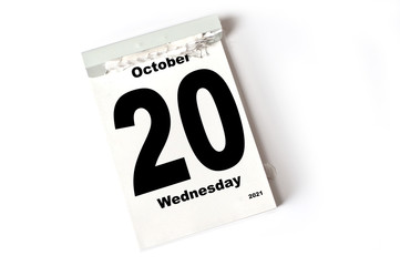 20. October 2021