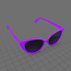 Cat eye sunglasses