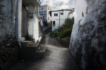 Fototapeta na wymiar The small street in small korean town