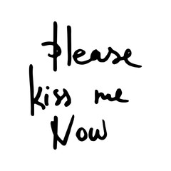 Vector hand draw lettering. Ink draw illustration for postcard, greeting card and banner. Grunge lettering logo