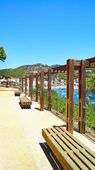 Llanfranch y Calleja de Palafrugell, Girona, Catalunya, España, Europa