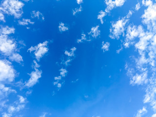 Fototapeta na wymiar White clouds and sky