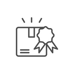 Obraz premium new arrival product icon vector illustration