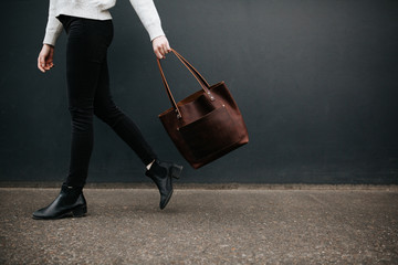 Woman carrying bag