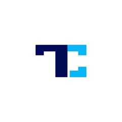 TC Letters Logo. vector design