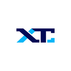 XTC Letters Logo. vector design