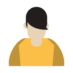 man young male person cartoon