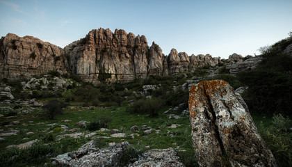 The Torcal de Antequera Natural Park contains one of the most impressive examples of karst...
