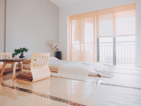 Contemporary bedroom Interior