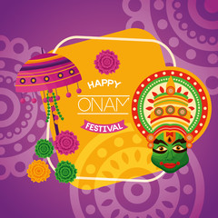 happy onam festival celebration