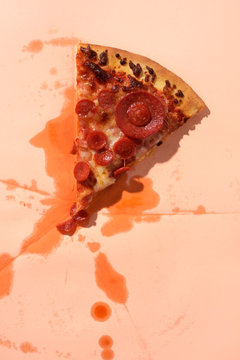 slice of pepperoni pizza