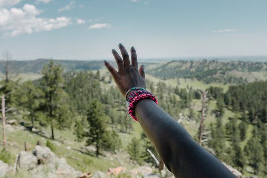 Hand and View