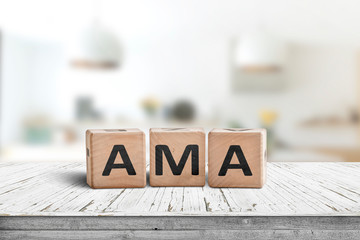 AMA ask me anything message