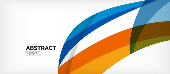 Linear wave web template. Vector illustration bright design. Decorative print. Decorative backdrop vector. Vector business illustration