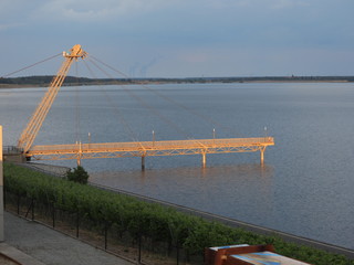 Die Seebrücke im Lausitzer Seenland