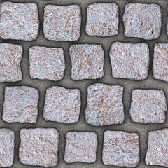 S140 Seamless texture - cobblestone pavers