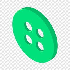 Retro button shirt icon. Isometric illustration of retro button shirt vector icon for web