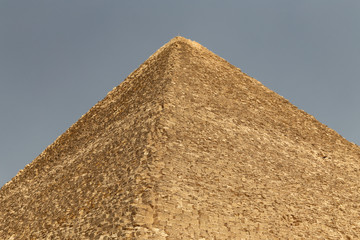 Fototapeta na wymiar Great Pyramid of Giza in Giza Pyramid Complex, Cairo, Egypt