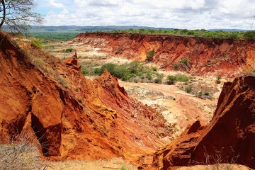 tsingi rouge nationalpark in afrika auf madagaskar