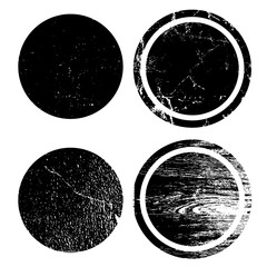 Blank postal stamps set.illustration vector