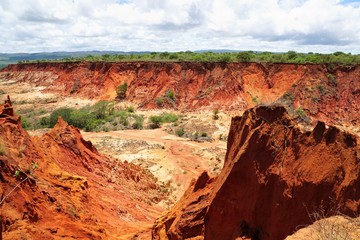 tsingi rouge nationalpark in afrika auf madagaskar