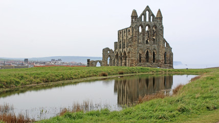 Obraz premium Whitby Abbey, Yorkshire