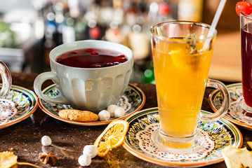 winter teas and infusions