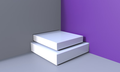 3D illustration of abstract environment 