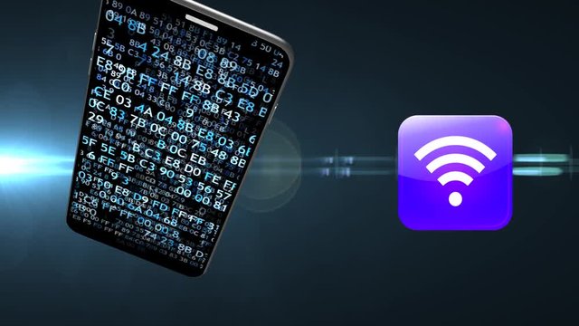 Wi-Fi in the phone. Home Internet in the phone. Access point