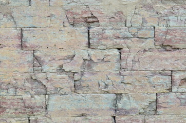 Old stone textured wall, old finish, vintage, antiquity.