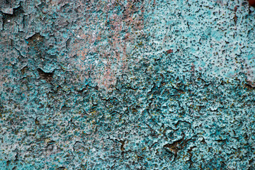 Blue teal grunge vintage worn wall background vintage texture