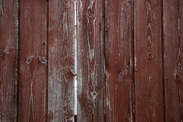 Worn rough wood panels paint chip grunge vintage background texture