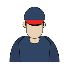 man young male person cartoon