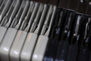 Floppy disk stack. Diskette - information storage device. Archive record backup.
